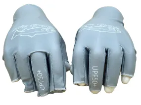 43 NORTH STEEL GRAY UPF50  FISHING GLOVES