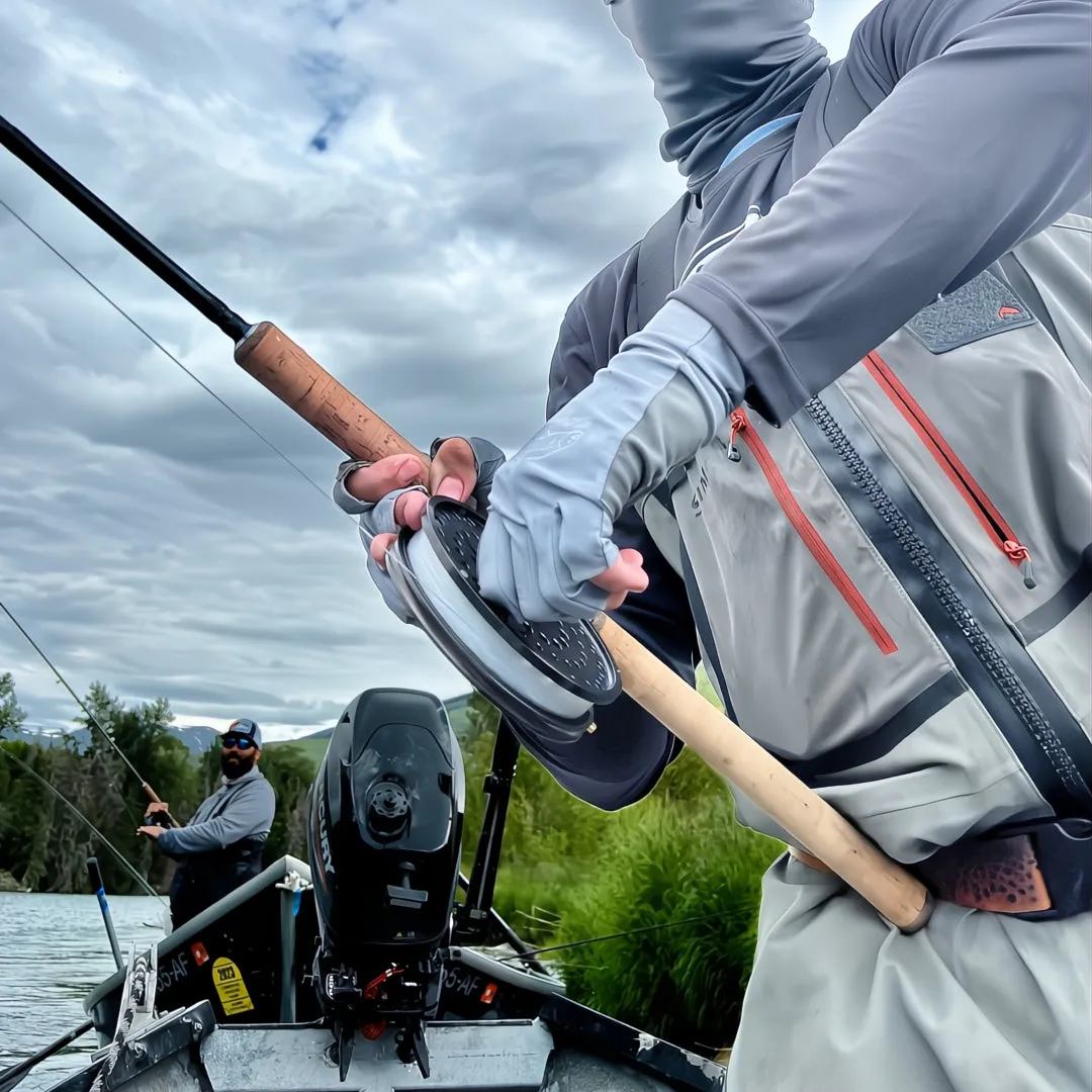 43 NORTH STEEL GRAY UPF50  FISHING GLOVES