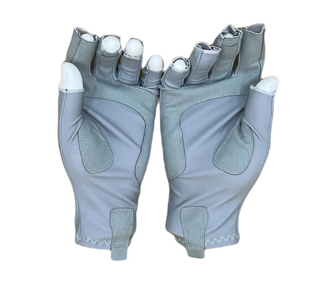 43 NORTH STEEL GRAY UPF50  FISHING GLOVES