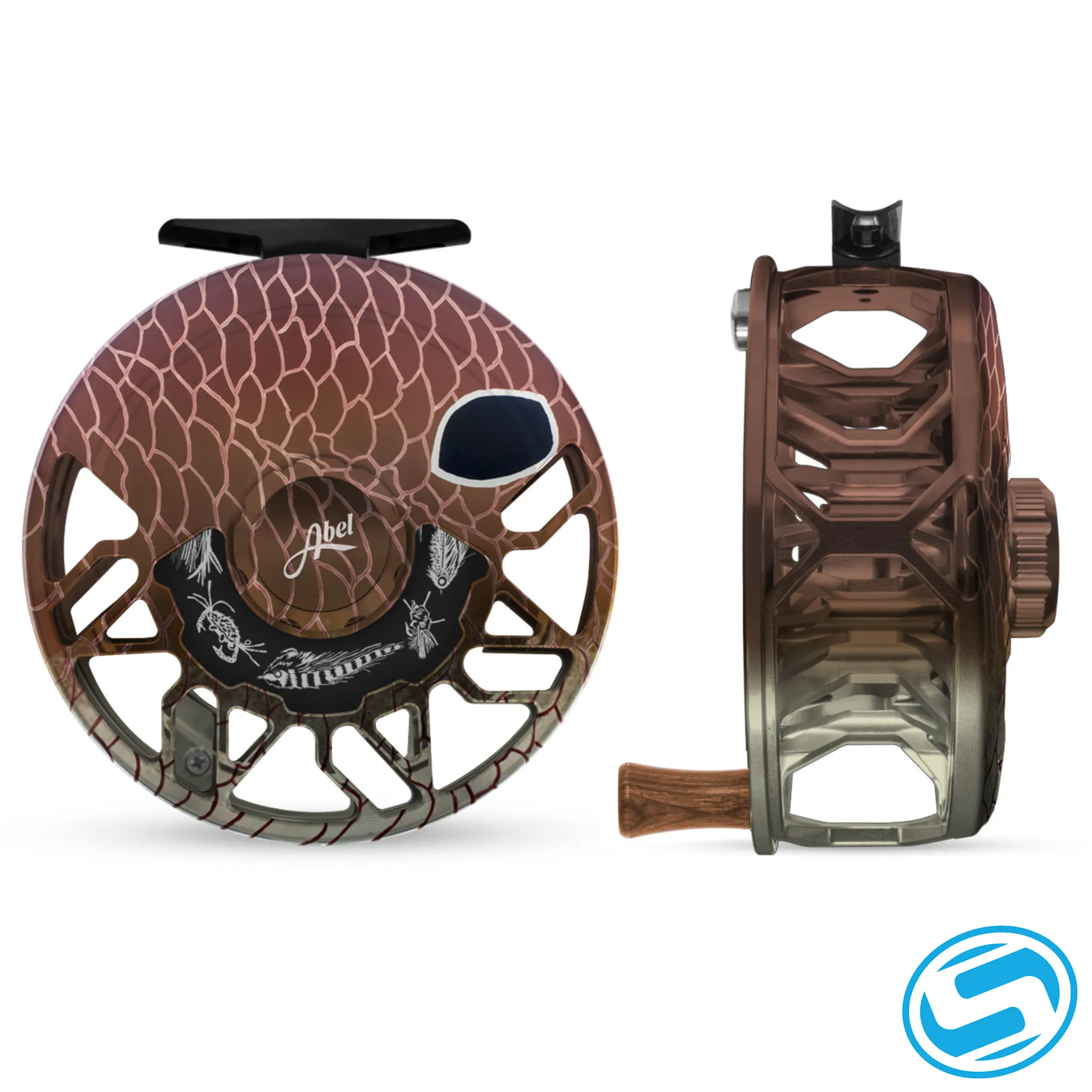 Abel Rove Fly Reel - Saltwater Engraved Drag Plate