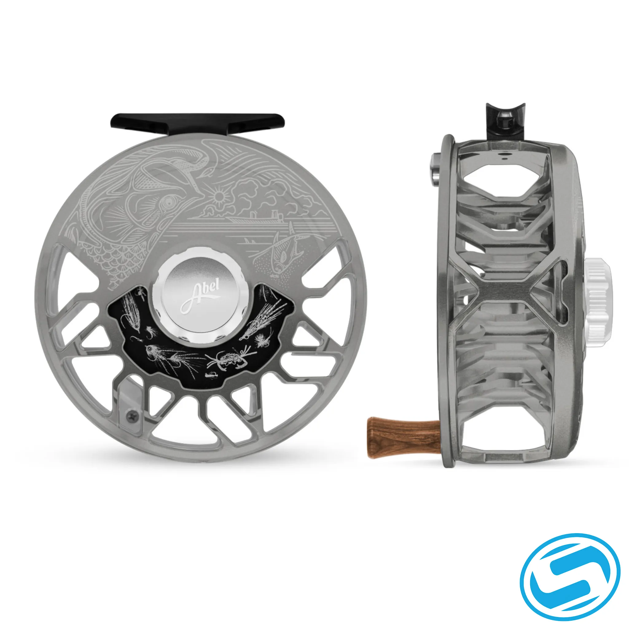 Abel Rove Fly Reel - Saltwater Engraved