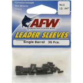 American Fishing Wear Leader Sleeve, Size #2, Black