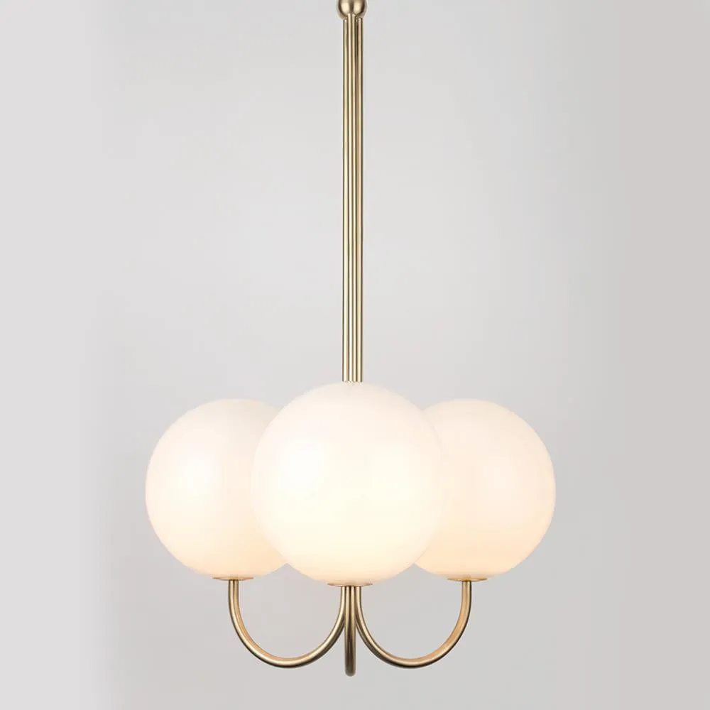 Angle ceiling mounted pendant - triple
