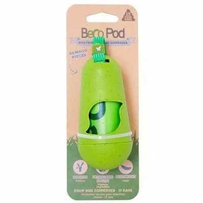 Bamboo Pod Poop Bag Dispenser