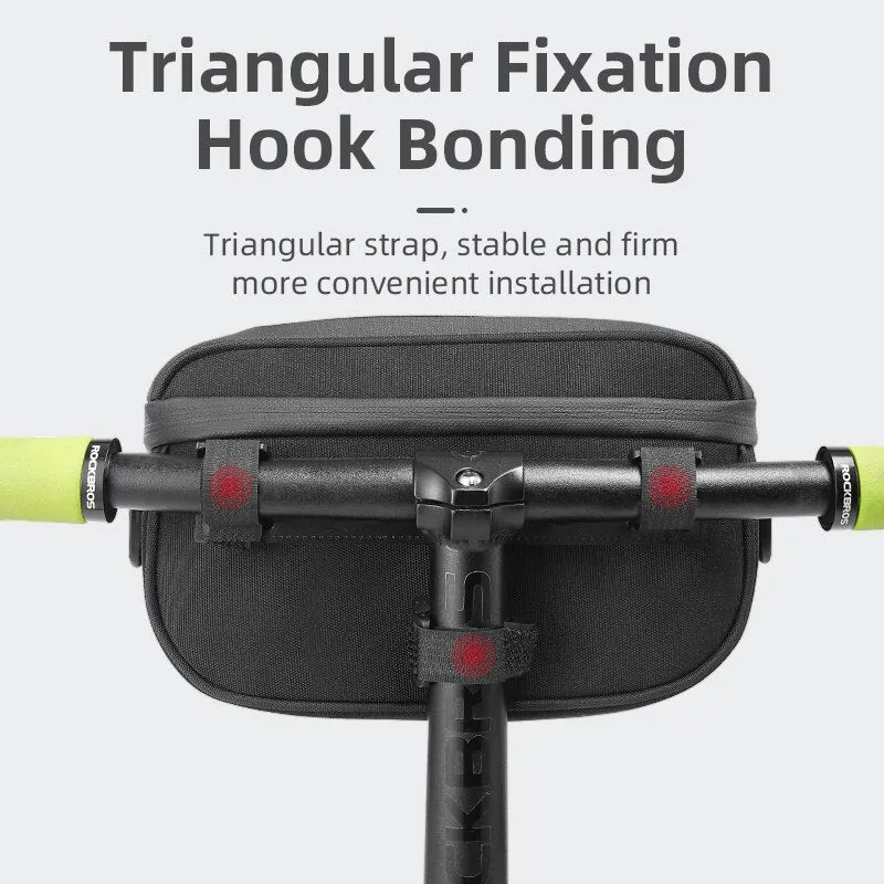 Bicycle Front Bag TPU Touch Screen Electric Bicycle Handlebar Bag High Capacity MTB Road Bike Bag
