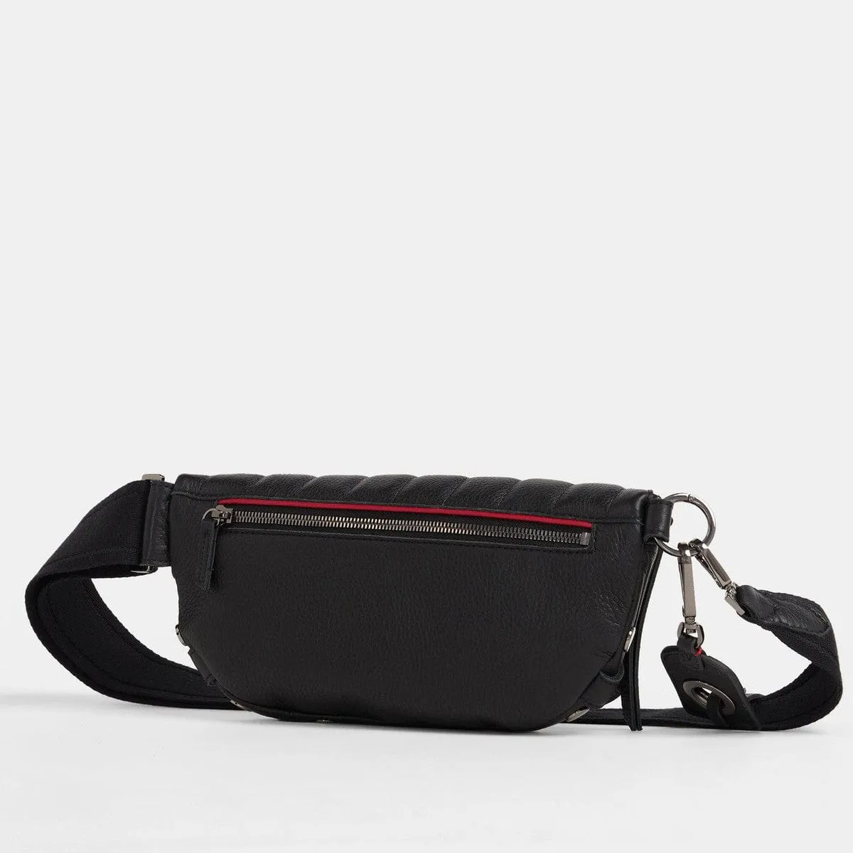 CHARLES CROSSBODY MED - Mulholland Collection/Gunmetal