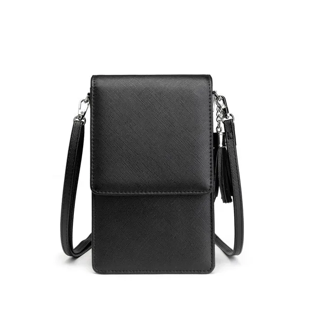Colorful Cellphone Use Card Holder Shoulder Bag for Women