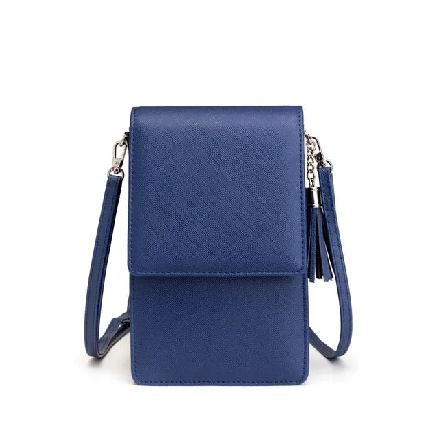 Colorful Cellphone Use Card Holder Shoulder Bag for Women