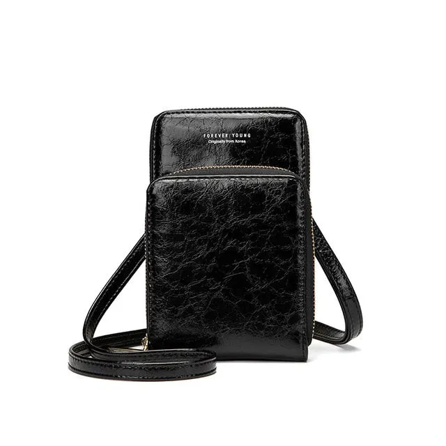 Colorful Cellphone Use Card Holder Shoulder Bag for Women