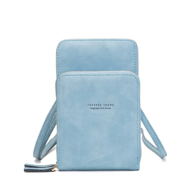 Colorful Cellphone Use Card Holder Shoulder Bag for Women