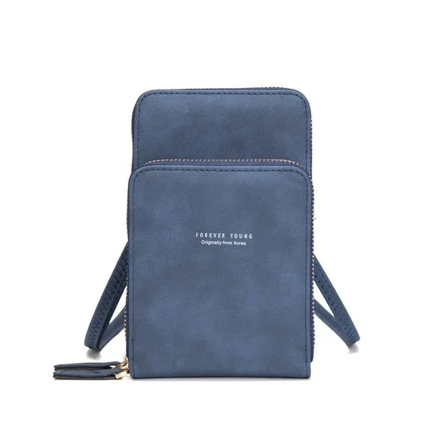Colorful Cellphone Use Card Holder Shoulder Bag for Women