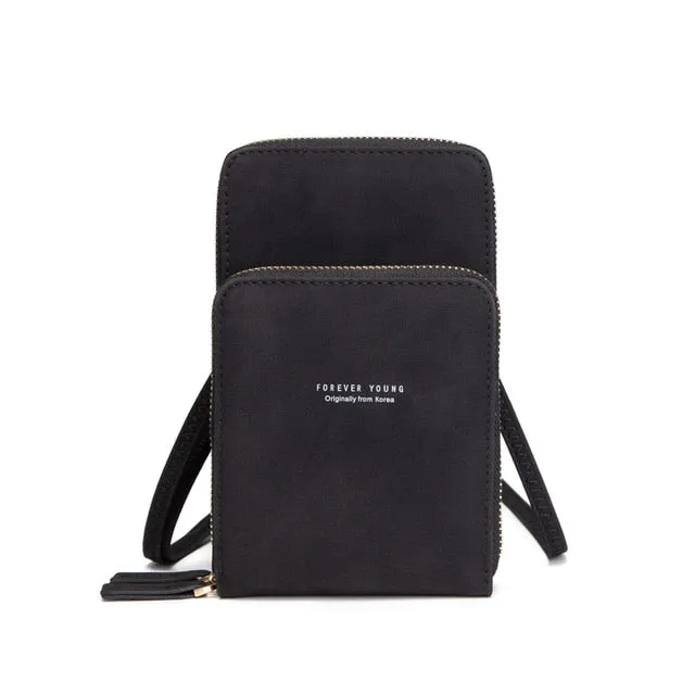 Colorful Cellphone Use Card Holder Shoulder Bag for Women