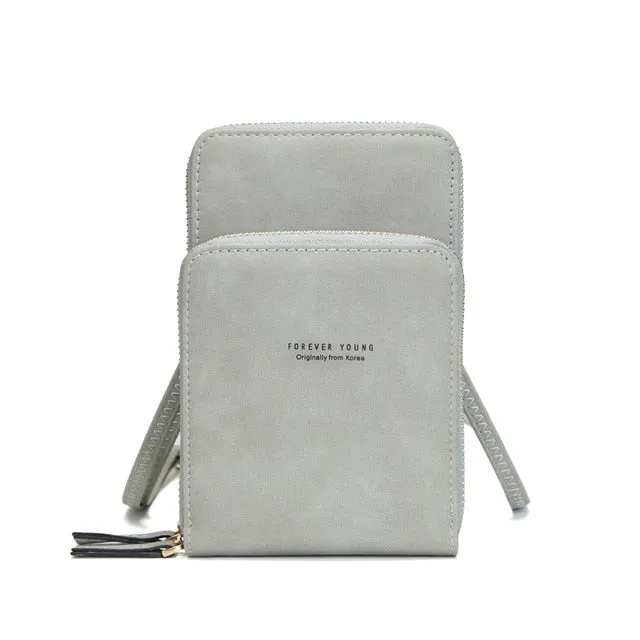 Colorful Cellphone Use Card Holder Shoulder Bag for Women