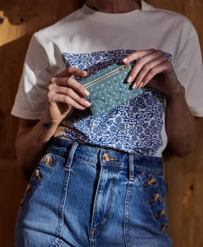 Cross-Stitch Coin Purse