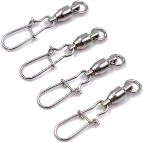 Dennett Interlock Nickle Snap Swivel Hooks - Size 1