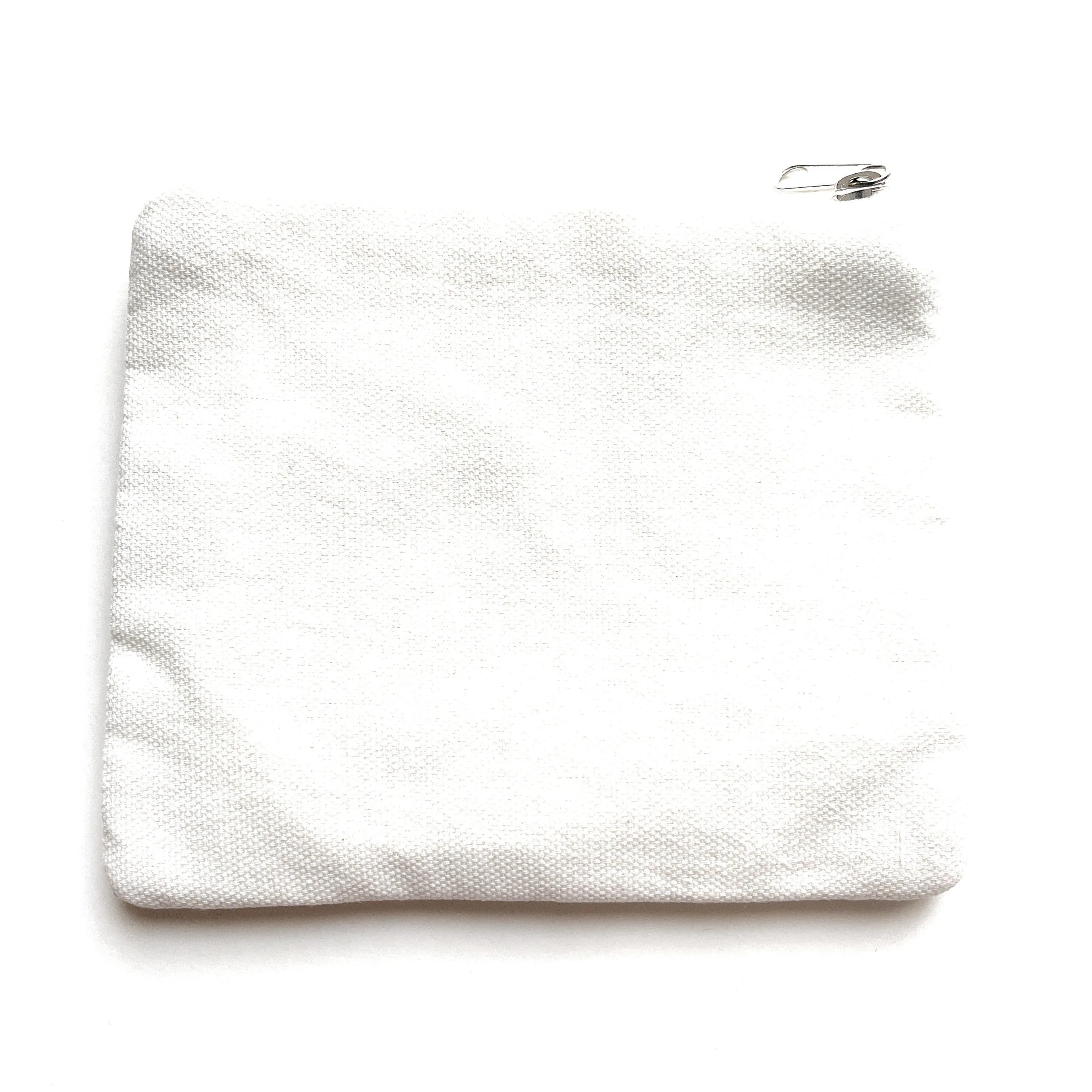 Evil Eye Beaded Coin Purse (White)