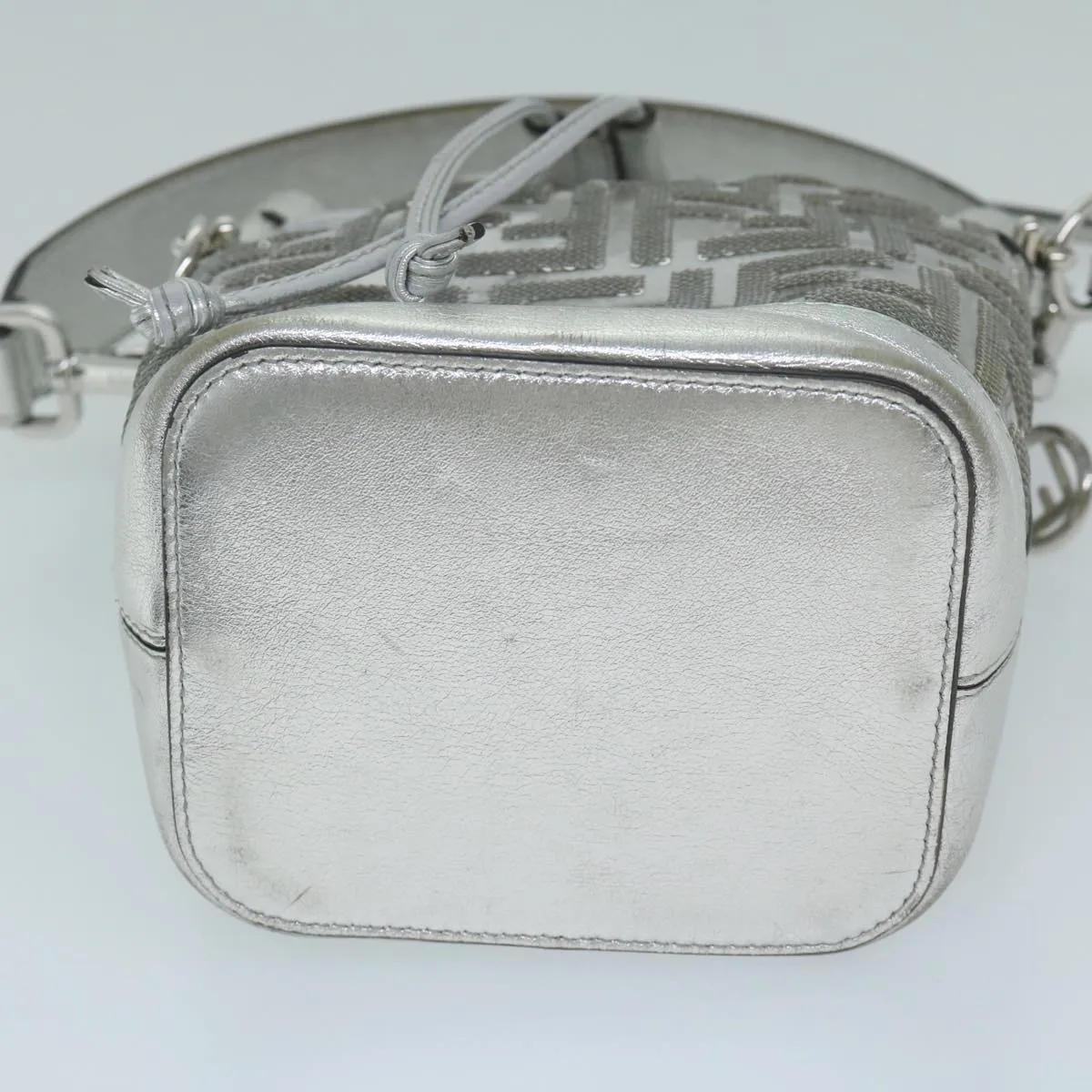 Fendi Zucca  Leather Shoulder Bag ()