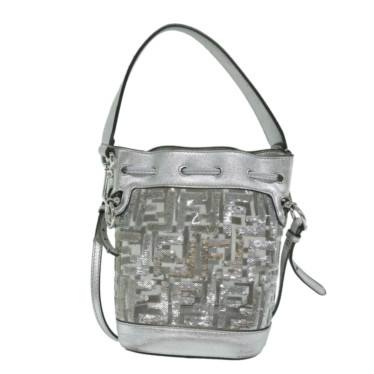 Fendi Zucca  Leather Shoulder Bag ()
