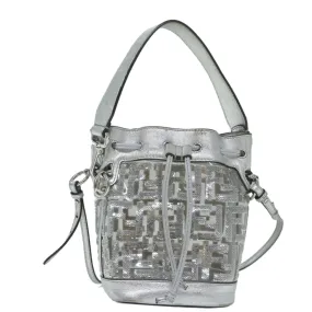 Fendi Zucca  Leather Shoulder Bag ()
