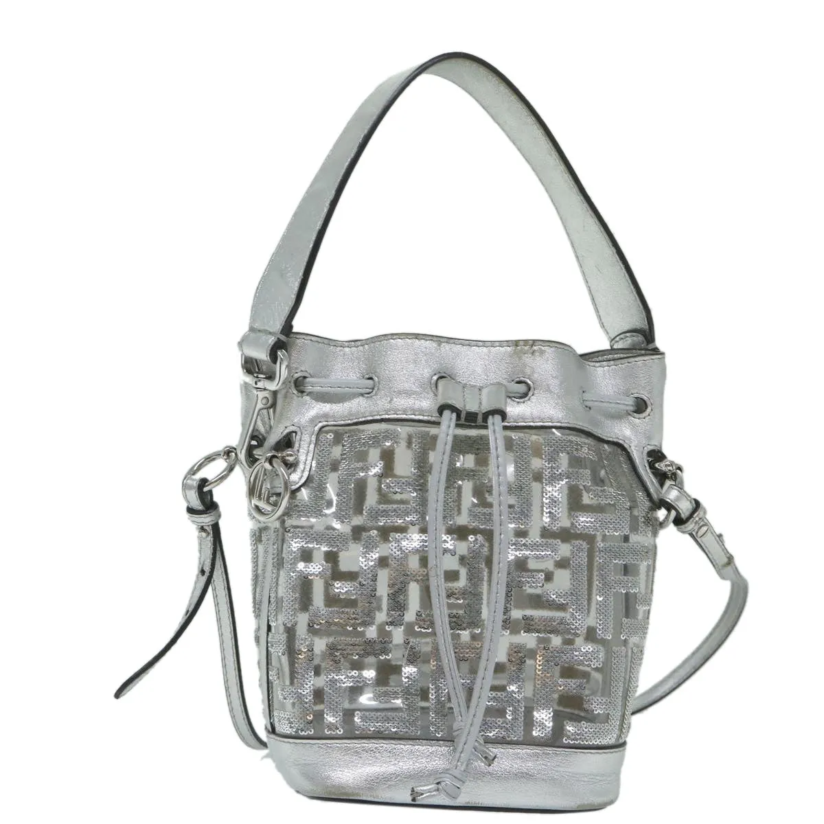 Fendi Zucca  Leather Shoulder Bag ()