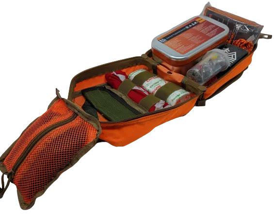 First Aid Molle Pouch- Orange