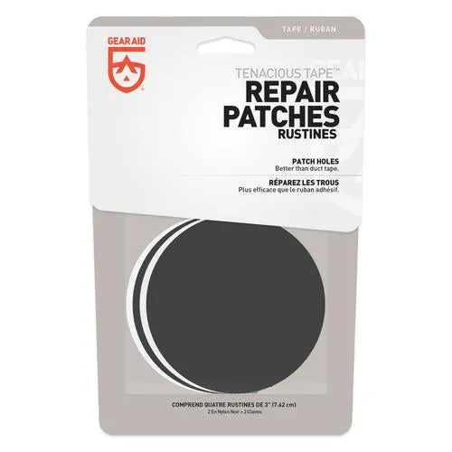 Gear Aid - Tenacious Tape™ Patches - Black/Clear