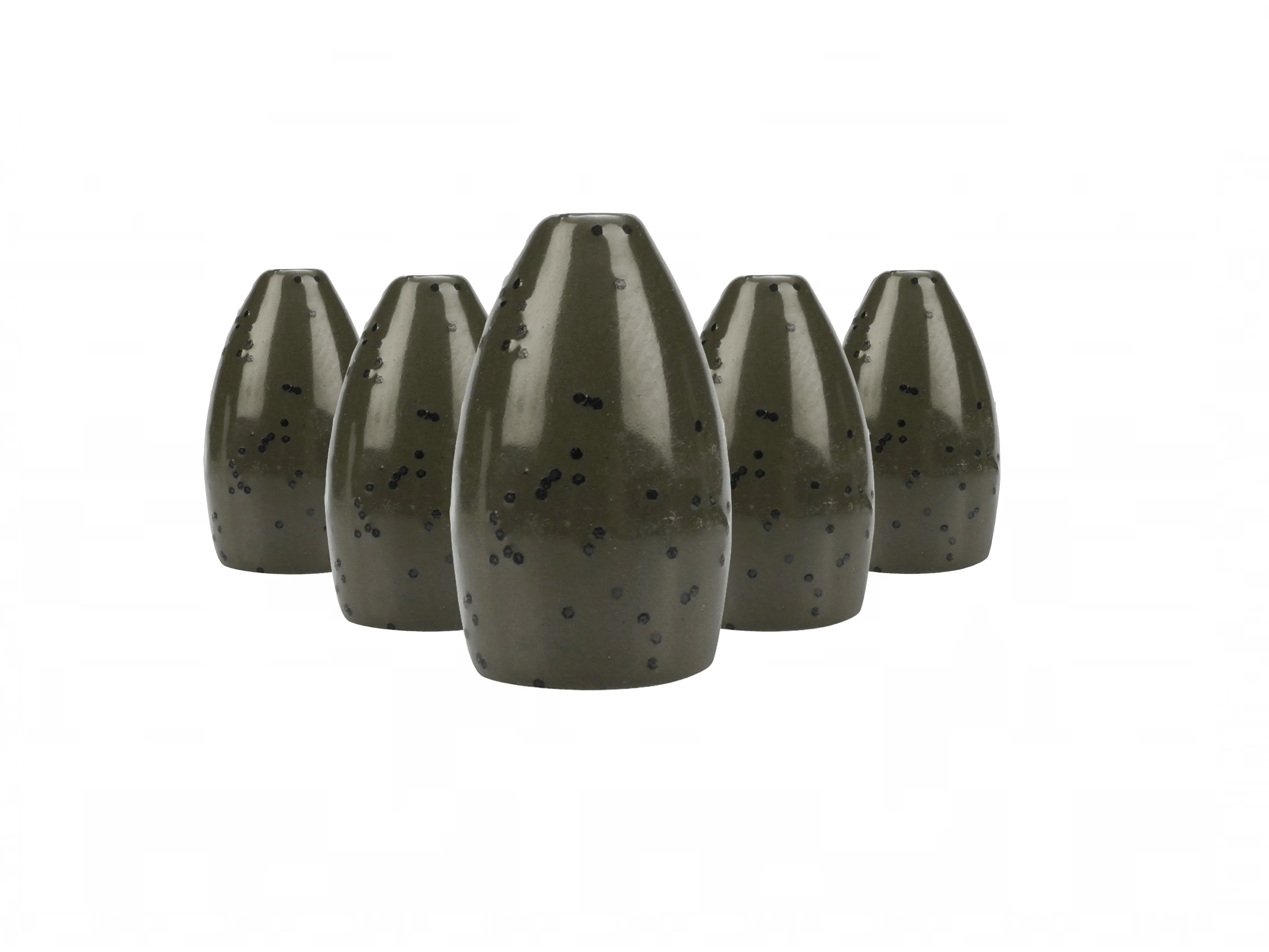 Green Pumpkin Tungsten Flipping Weights