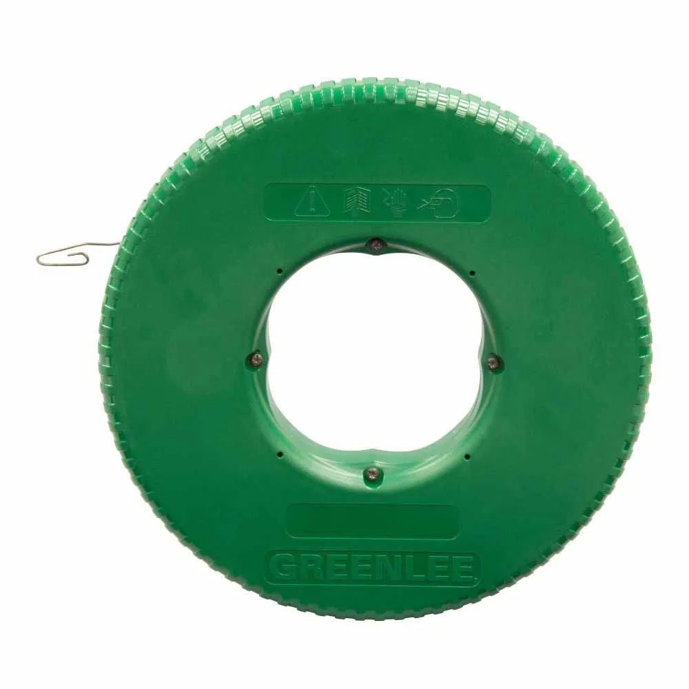 Greenlee FTXS-65BP Greenlee 65' REEL-X 1/8" Steel Fish Tape (Bulk Pack)