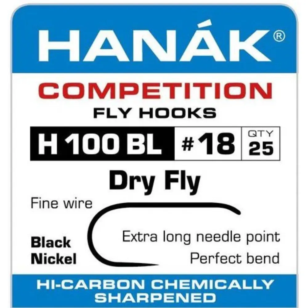 Hanak Dry Fly H100BL Fly Hook