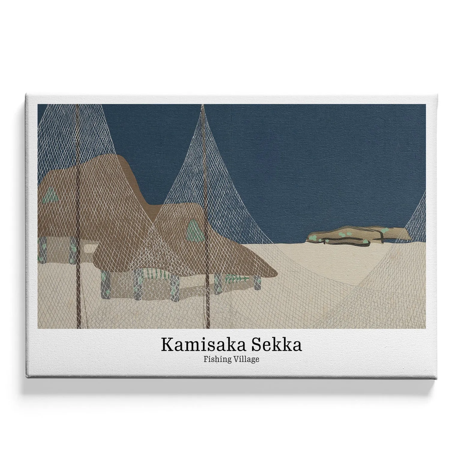 Kamisaka Sekka - Fishing Village