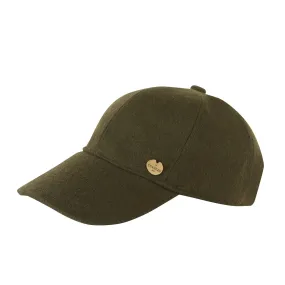 LE CHAMEAU Melton Wool Cap - Vert Chameau
