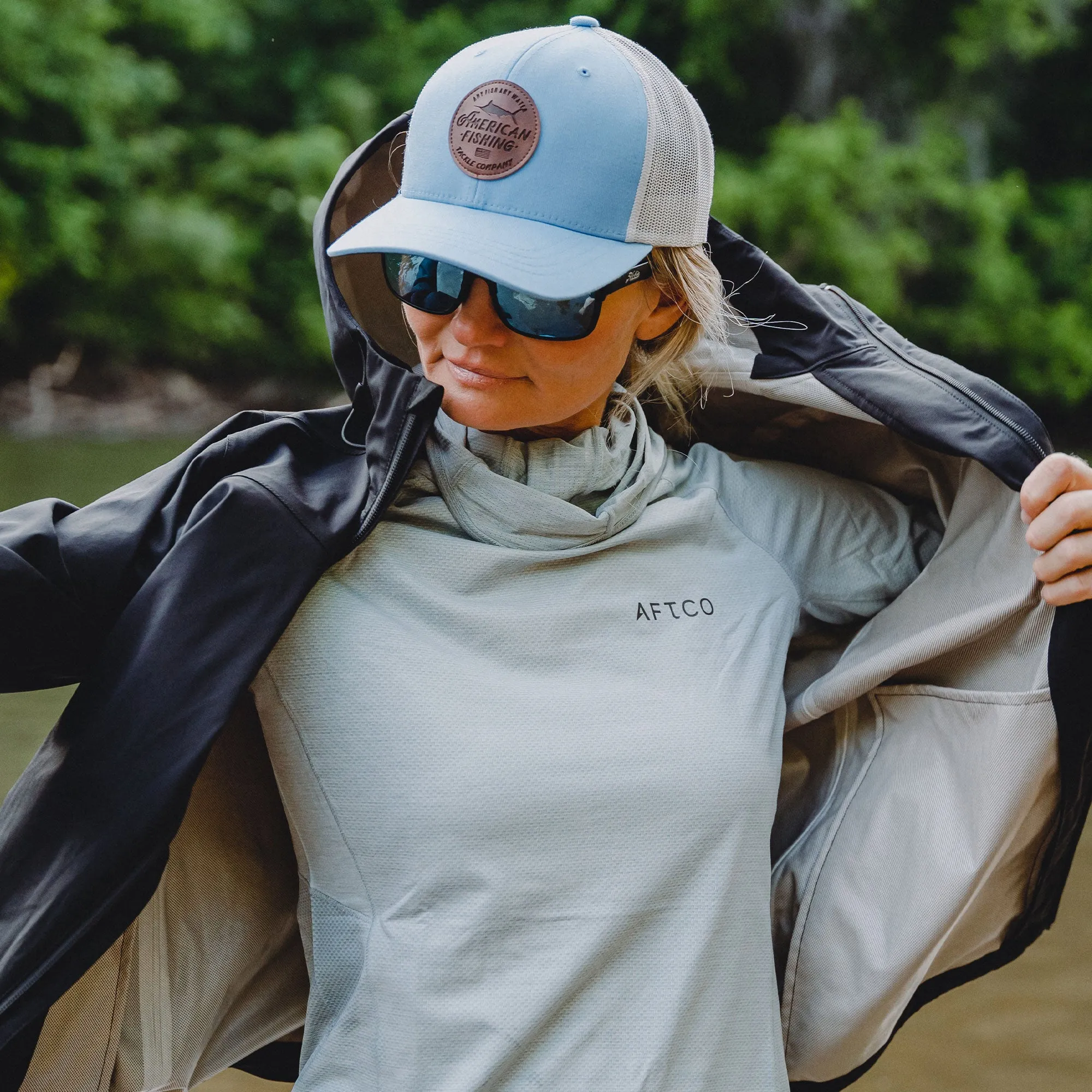 Lemonade Leather Trucker Hat