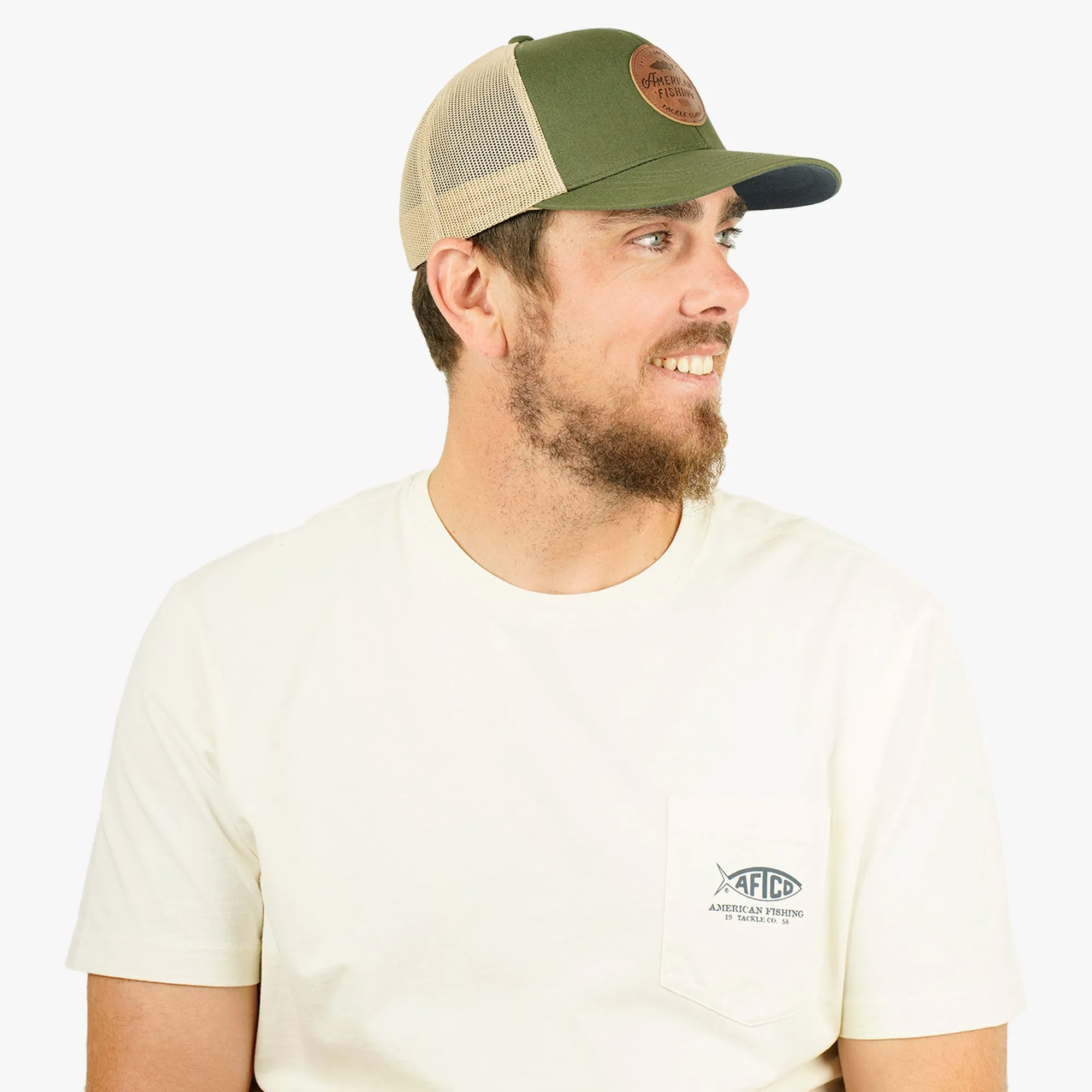 Lemonade Leather Trucker Hat