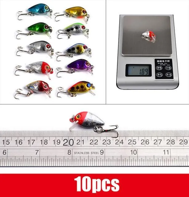 Mixed Fishing Lure Kit Set Trolling Artificial Bait Lifelike Wobbler Carp Fishing Tackle