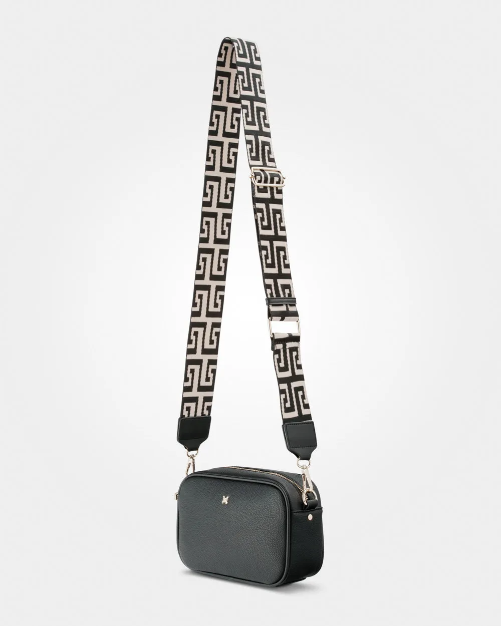 Monica Camera Crossbody Bag   Graphic Bag Strap