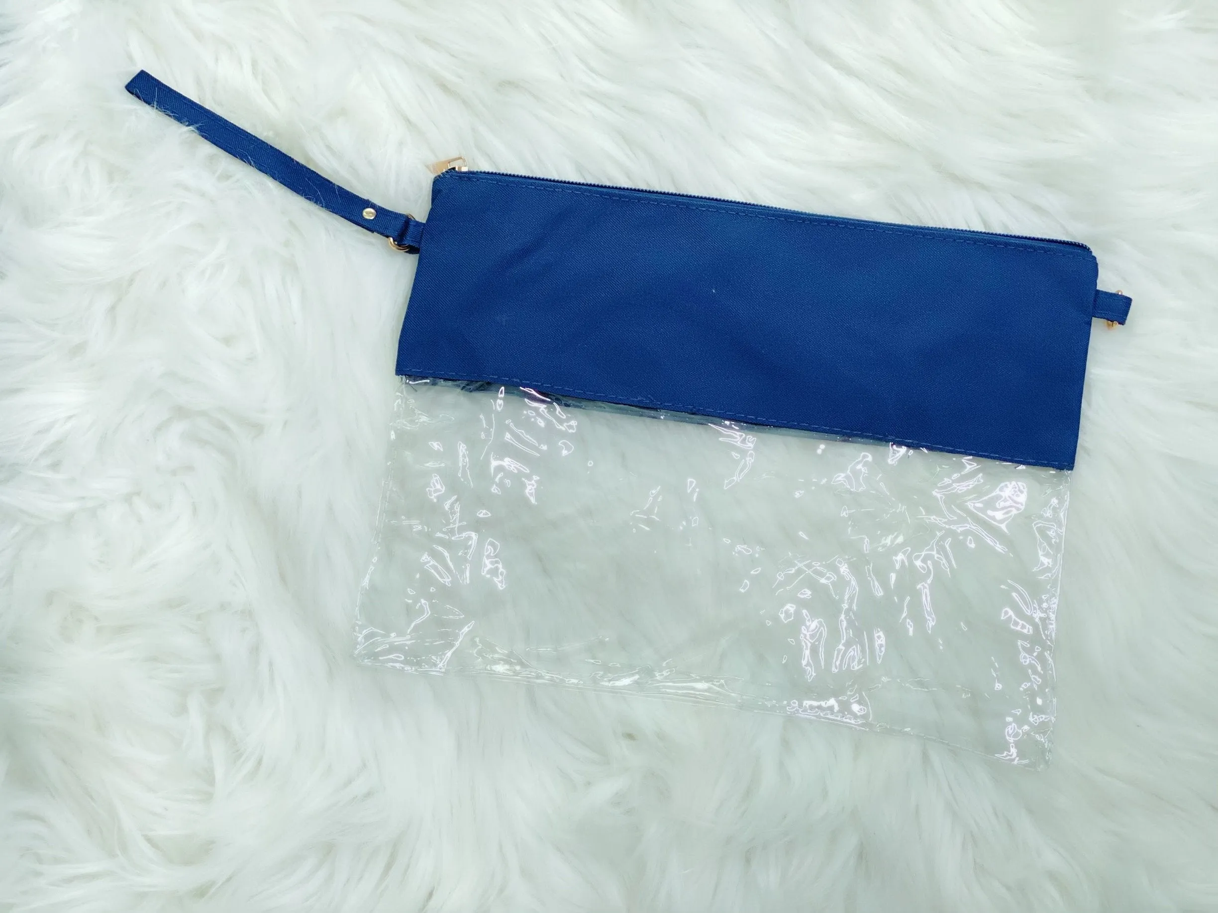 Navy Stadium Crossbody Bag