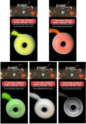 NZ Strike Indicator Wool Yarn Spool