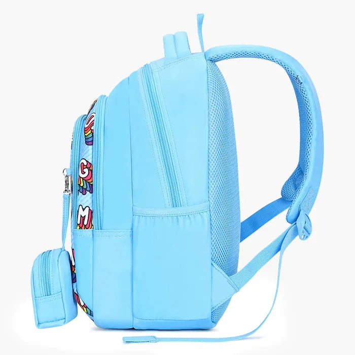 OMG Backpack (Blue/Pink)