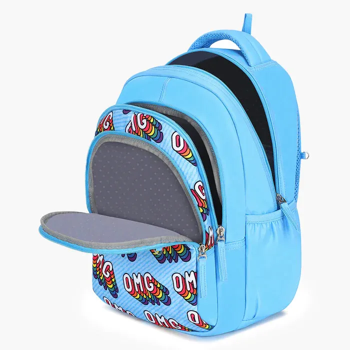 OMG Backpack (Blue/Pink)