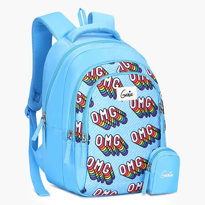 OMG Backpack (Blue/Pink)