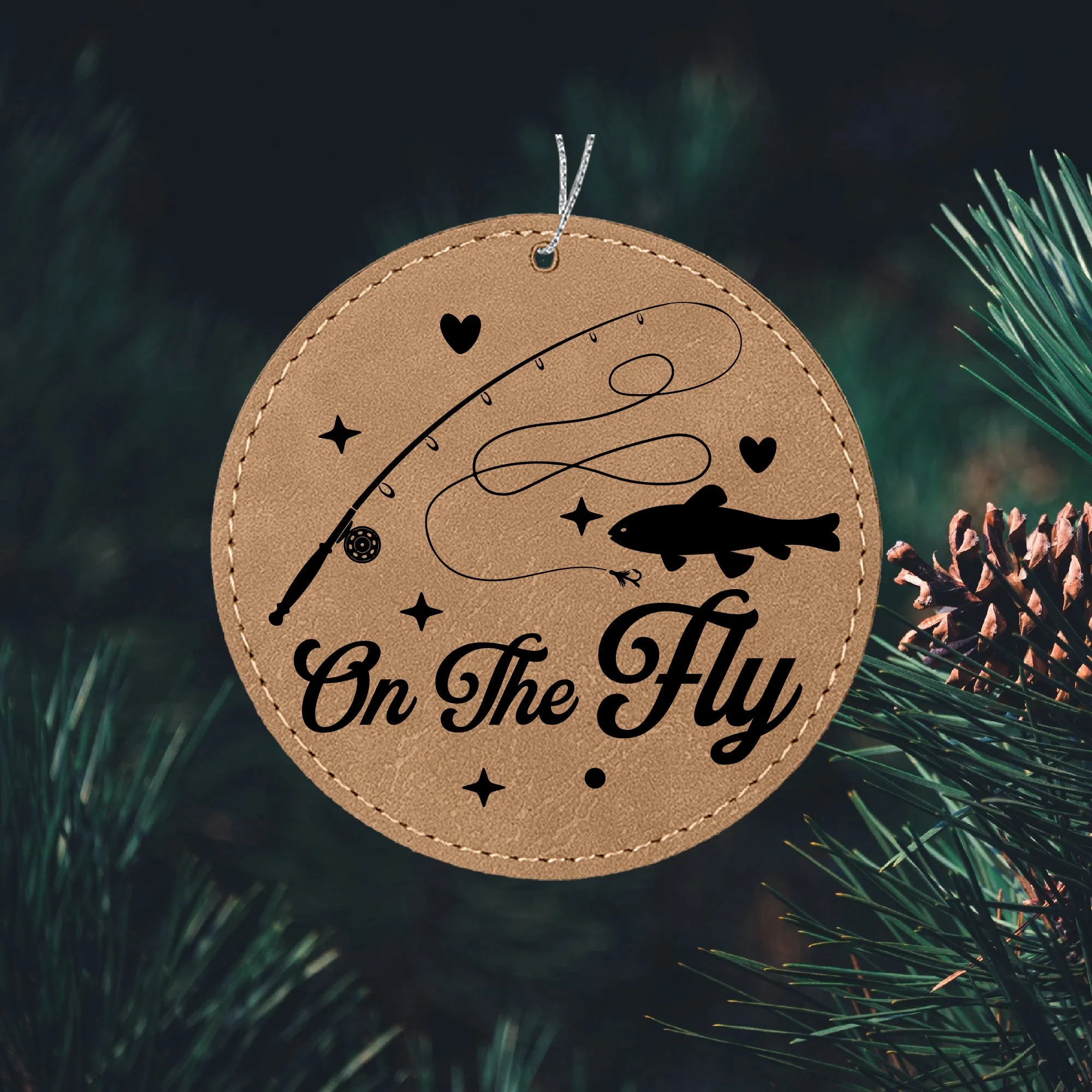 On the Fly Fishing Ornament