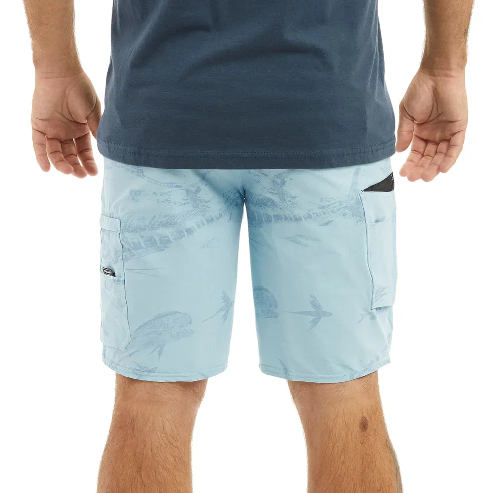 PELAGIC Traverse Gyotaku Hybrid Shorts