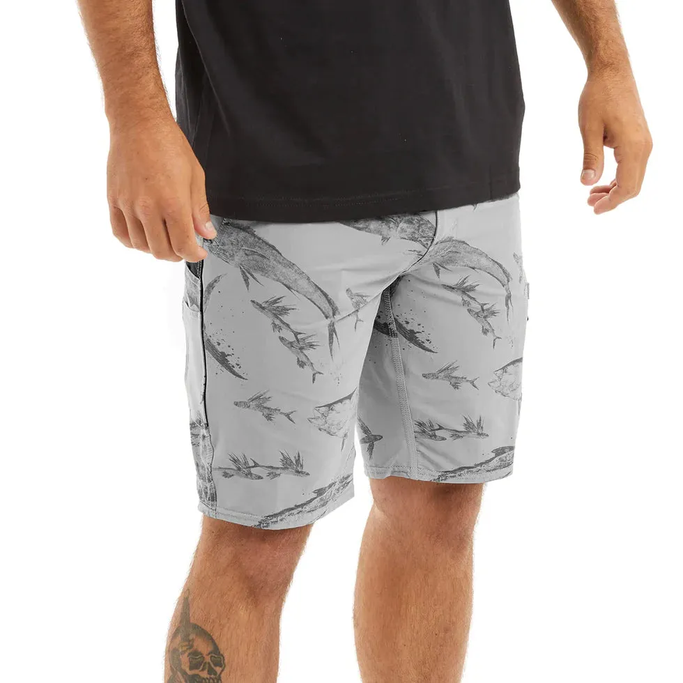 PELAGIC Traverse Gyotaku Hybrid Shorts
