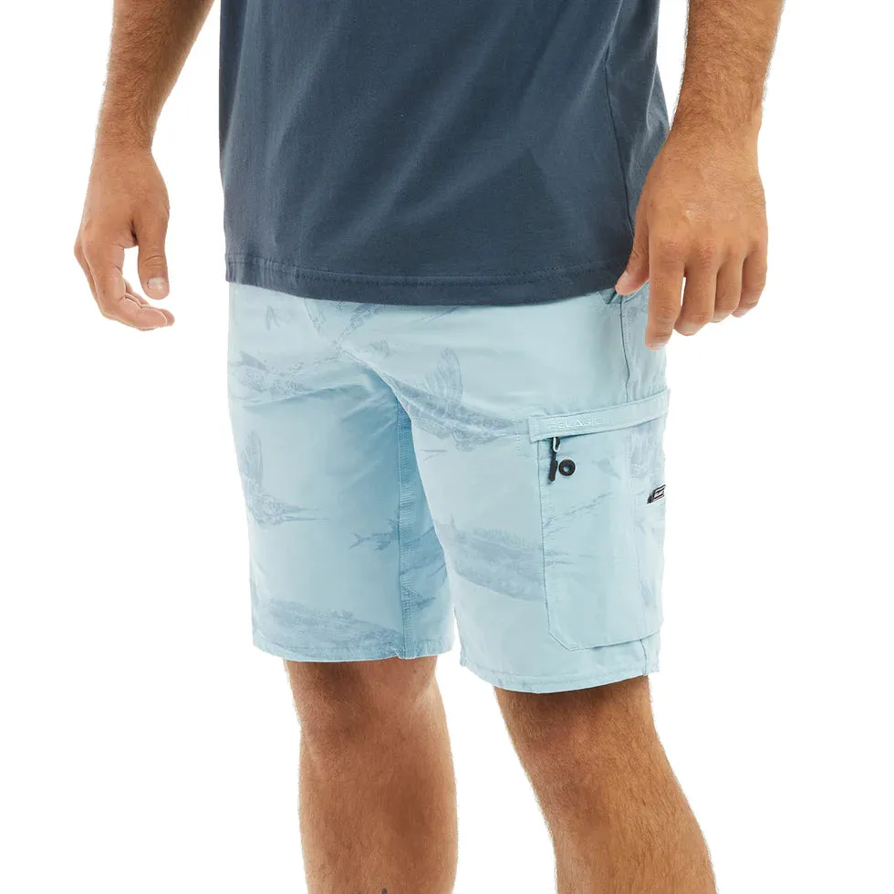 PELAGIC Traverse Gyotaku Hybrid Shorts