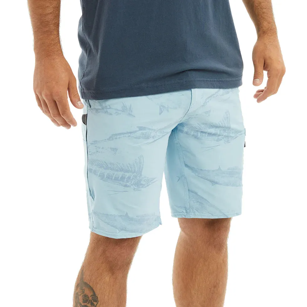 PELAGIC Traverse Gyotaku Hybrid Shorts
