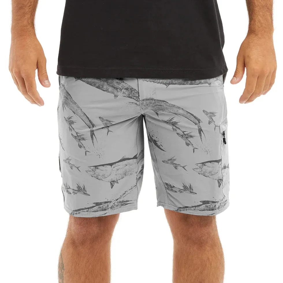 PELAGIC Traverse Gyotaku Hybrid Shorts