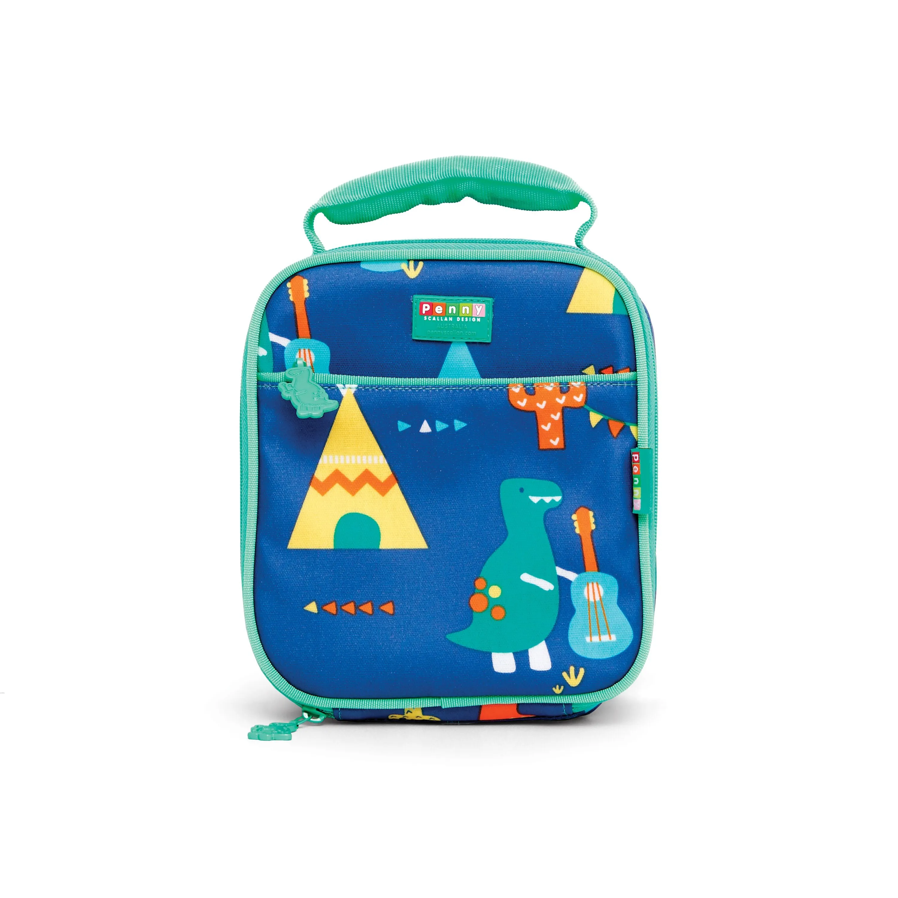 Penny Scallan Bundle of Medium Backpack and Lunch Bag - Dino Rock