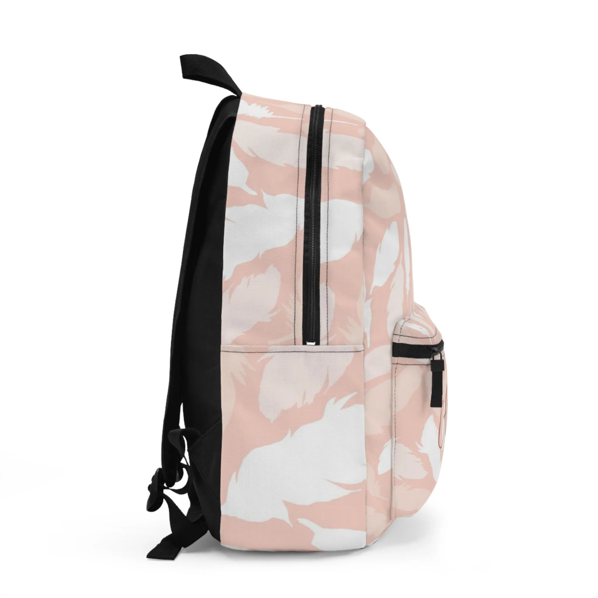 Personalized Feather Backpack