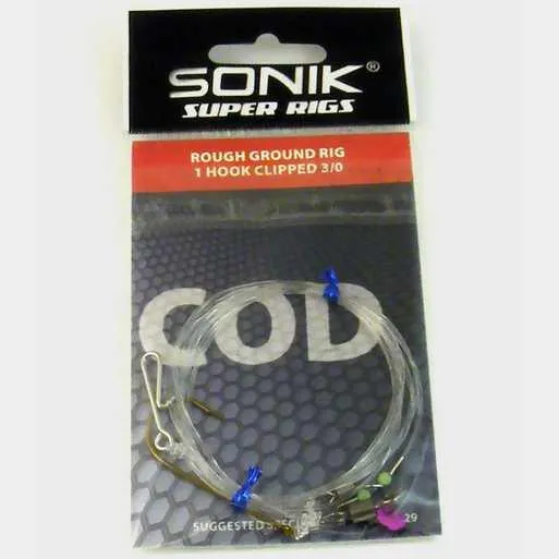 Sonik Rough Ground Rig 1 Hook clipped 3/0