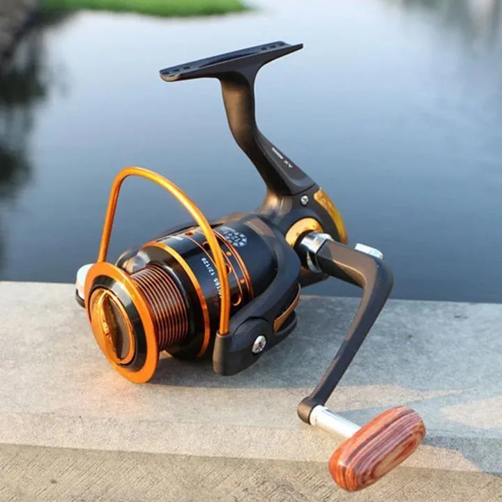 Spinning/Casting Fishing Reel 12BB   1 Metal Coil Boat Rock Fishing Wheel